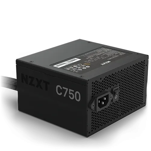 NZXT C750 Bronze 750W Bronze Non-Modular ATX Power Supply (PSU)
