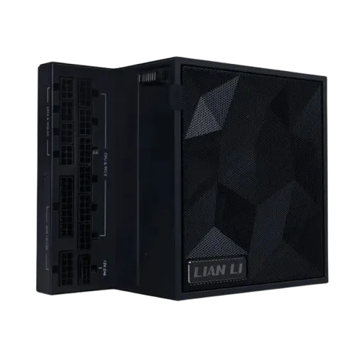 Lian Li EDGE GOLD 1200W ATX Powersupply PSU Black, 80 PLUS Gold, L-Shape Design, Detachable USB & PWM Hub, PCIe 5.1 Ready | G9P.EG1200G.BH00.UK