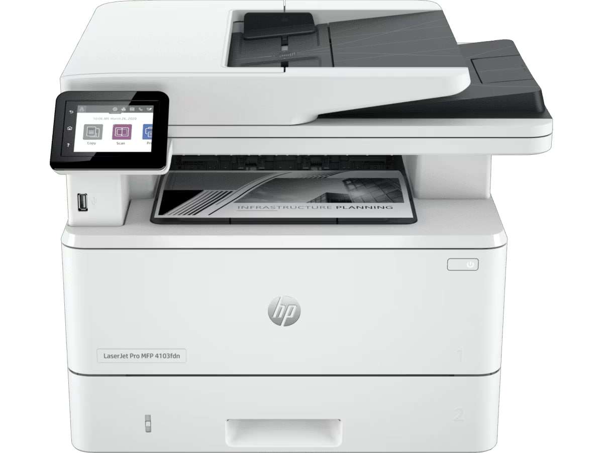 HP LaserJet Pro MFP 4103fdn A4 ,40ppm Print, Scan, Copy and Fax |4103fdn