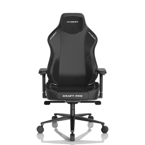 DXRacer Craft Pro Classic1 - Black, 2D Integrated  Lumbar Support, 4D Armrests, Adjustable Recline with Cooling Gel Foam Pillow, Standard | CRA-PR001-N-H1