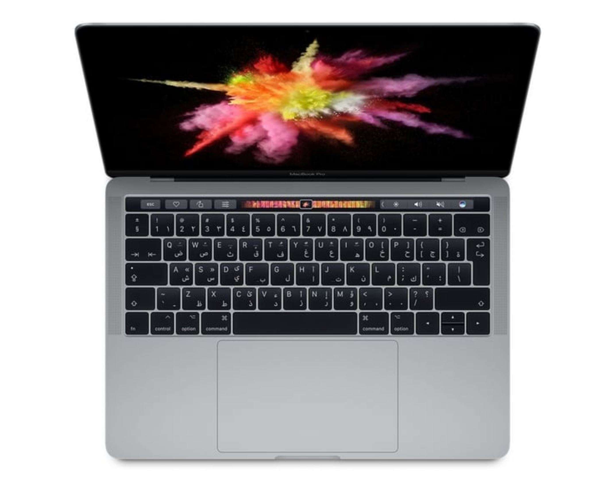 Renewed Apple MacBook Pro 2017 13" ,touch bar, Retina display ,Intel Core i5 ,16GB RAM, 1TB SSD ,Mac OS ,En Keyboard