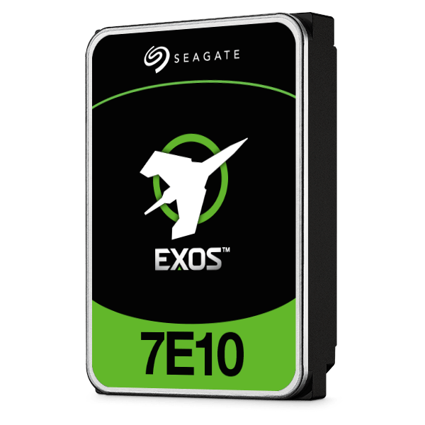 Seagate Exos 7E10 4TB 7200Rpm 3.5" Internal HDD, 256 MB Cache Memory, SATA-6Gb/s Interface, 215MB/s Max Sustained Transfer Rate, TCG-compliant Self-Encrypting Drive, Data Protection | ST4000NM000B