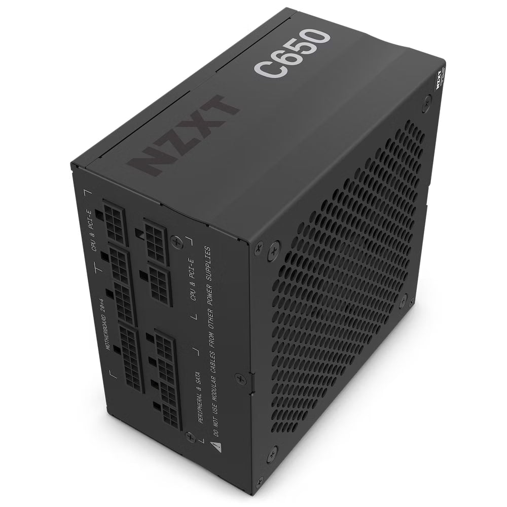 NZXT C Series C650 PSU 650W Gold Fully-Modular ATX PSU | NP-C650M-UK