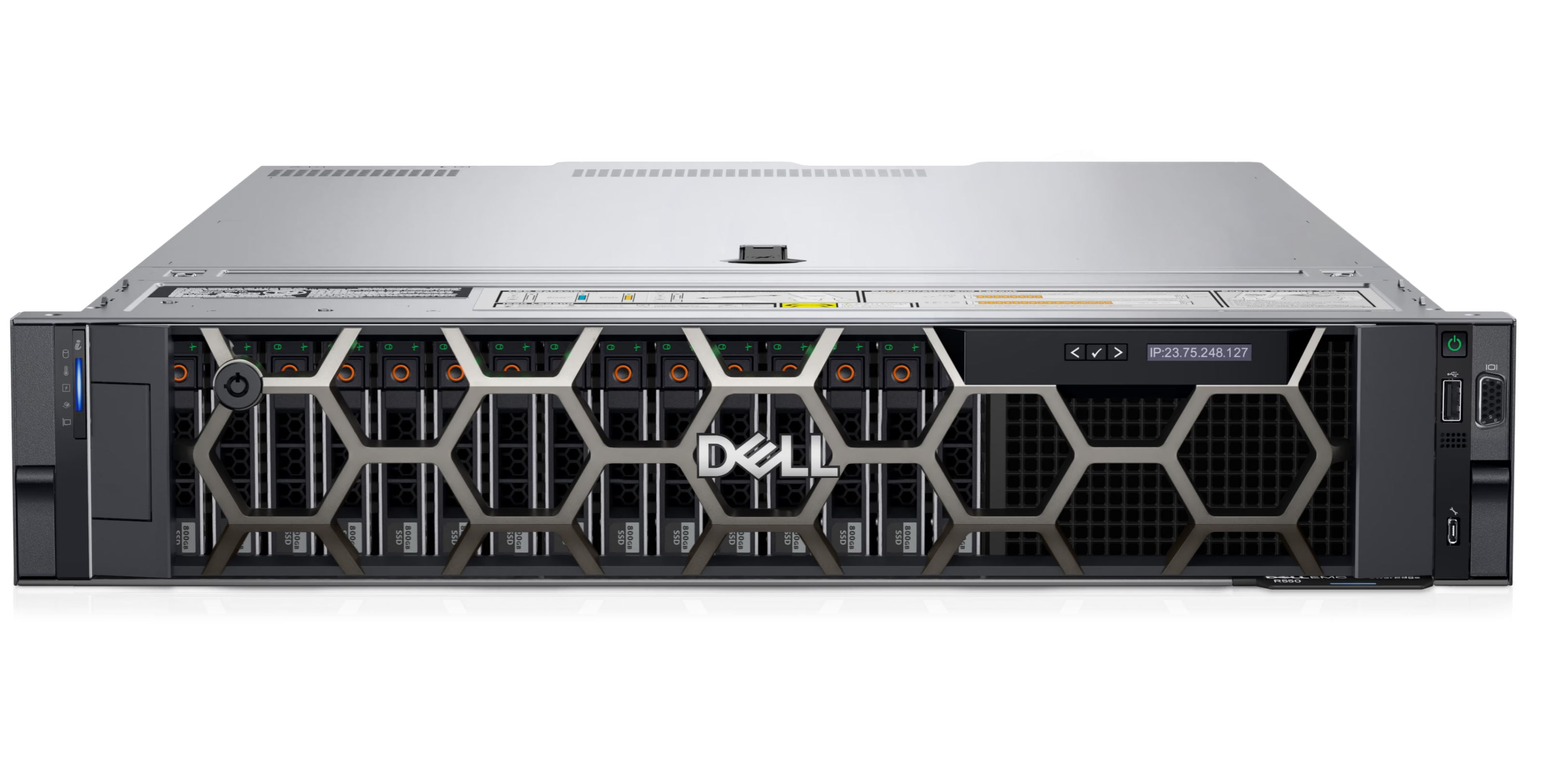 Dell PowerEdge R550 Server, Intel Xeon Silver 4310 2.1G, 12C/24T, 10.4GT/s, 18M Cache, Turbo, HT (120W) DDR4-2666 , 8x2.5 HDD ,16GB RDIMM, 3200MT/s, Dual Rank , 2.4TB Hard Drive SAS ISE 12Gbps 10k 512n 2.5in Hot-Plug Dual Hot-Plug, Power Supply (1+1), 600W | SS-DEL1100517