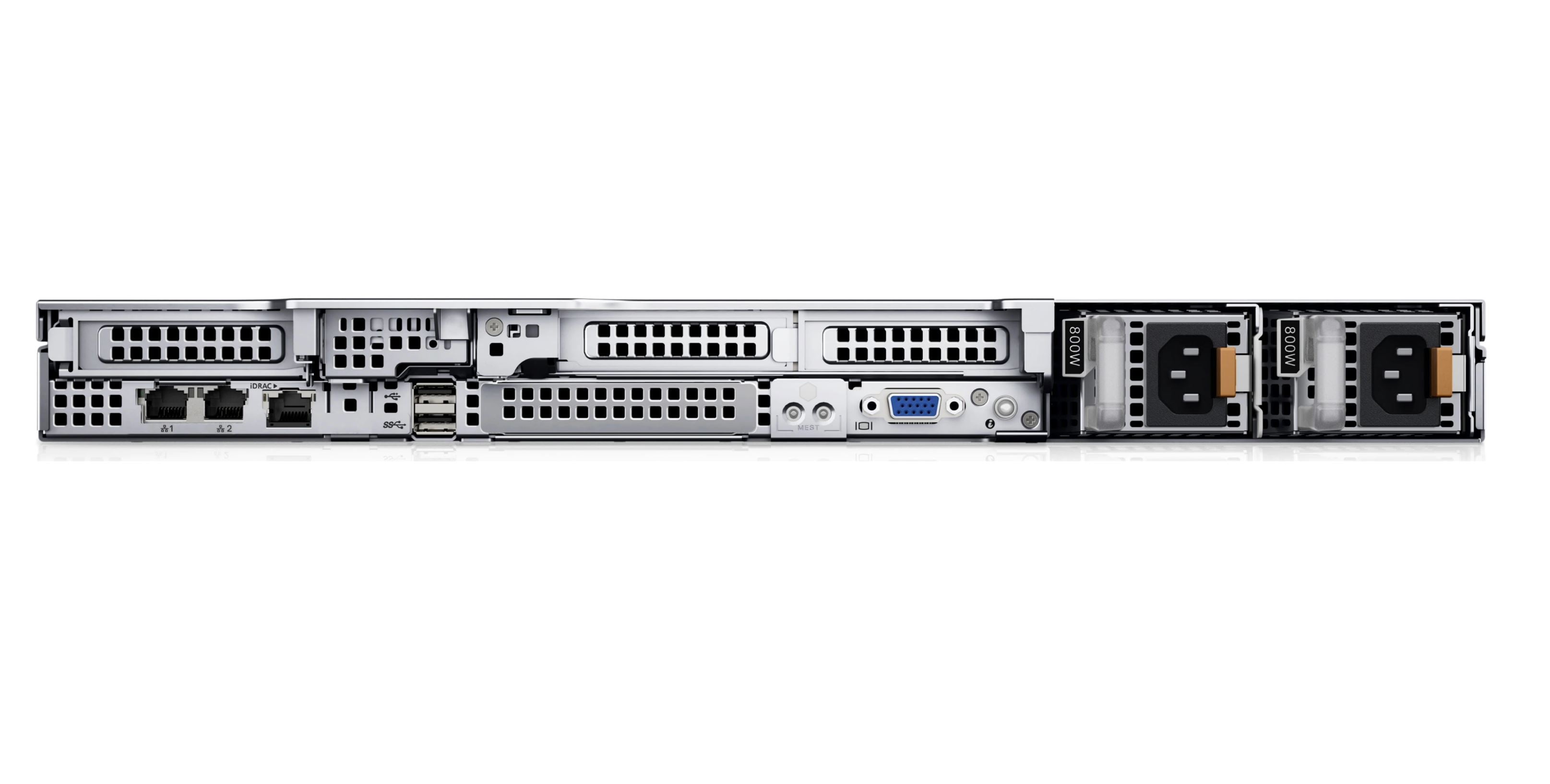 Dell PowerEdge R650XS Server 2x Intel Xeon Silver 4310 2.1G, 12C/24T, 10.4GT/s, 18M Cache, Turbo, HT (120W) DDR4-2666/ 32GB ( 2 x 16GB) 3200MT/s, Dual Rank / 1x2.4TB 10K RPM SAS ISE 12Gbps 512e 2.5in Hot-plug Hard Drive Dual, Hot-plug, PSU (1+1), 800w |  SS-DEL1100458