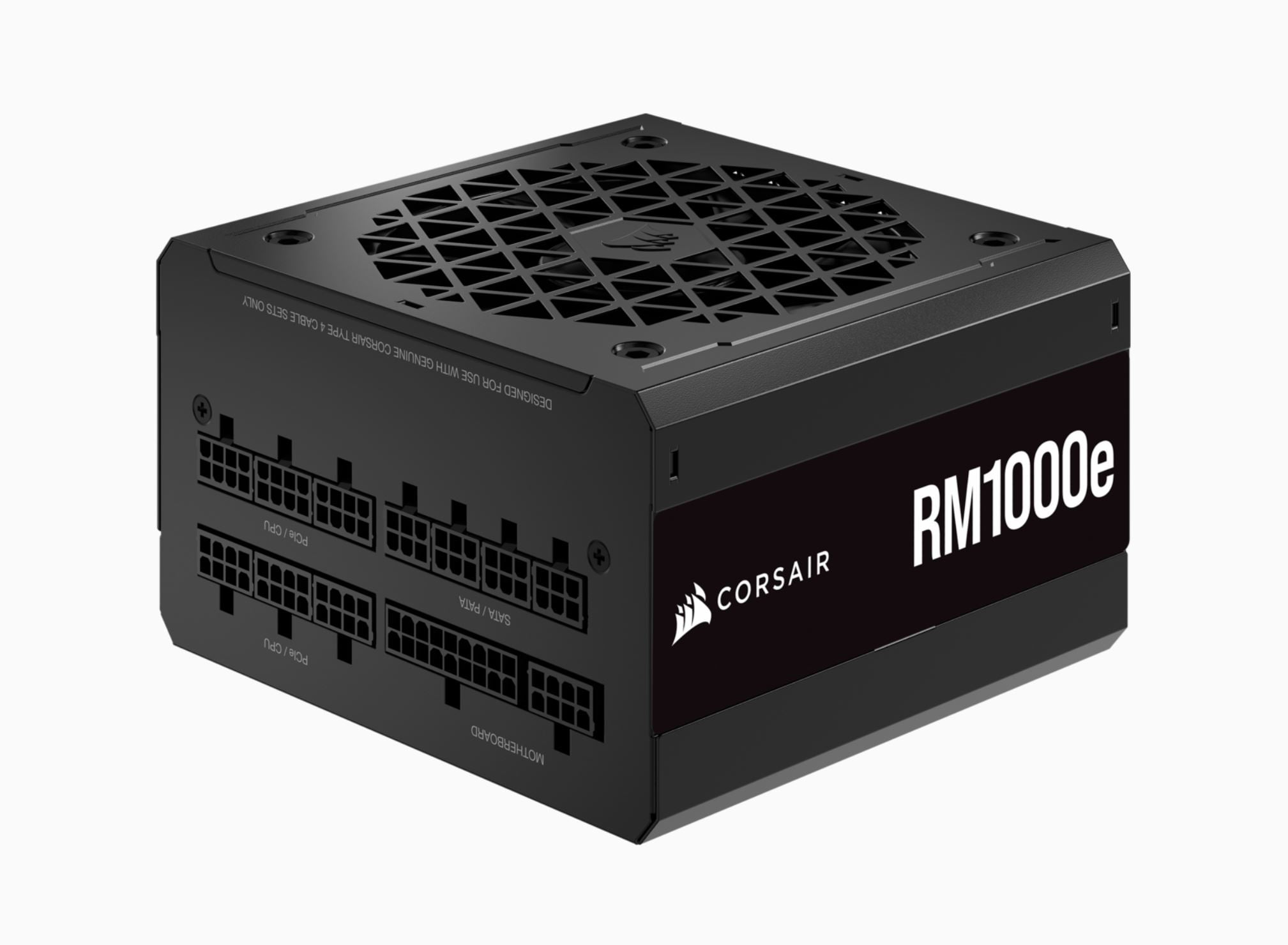 Corsair RM1000e Fully Modular Low-Noise Dual 8-pin EPS12V connectors, 80 PLUS GoldATX Power Supply | CP-9020250-UK