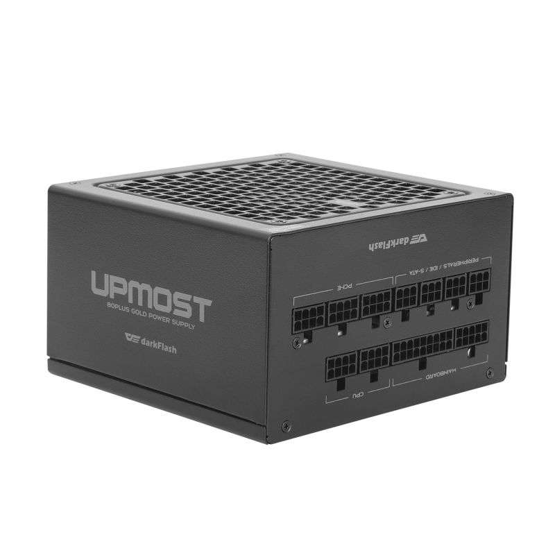 Darkflash UPT 750W Gold Full Modular ATX 3.0 Power Supply Black