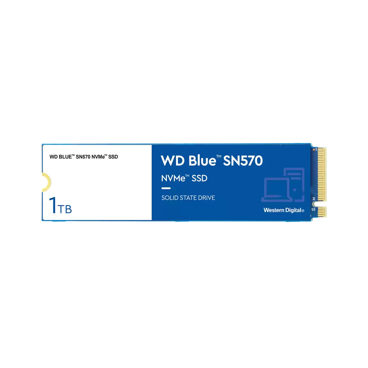 WD 1TB Blue SN570 NVMe M.2 Internal SSD | MB/s - WDS100T3B0C