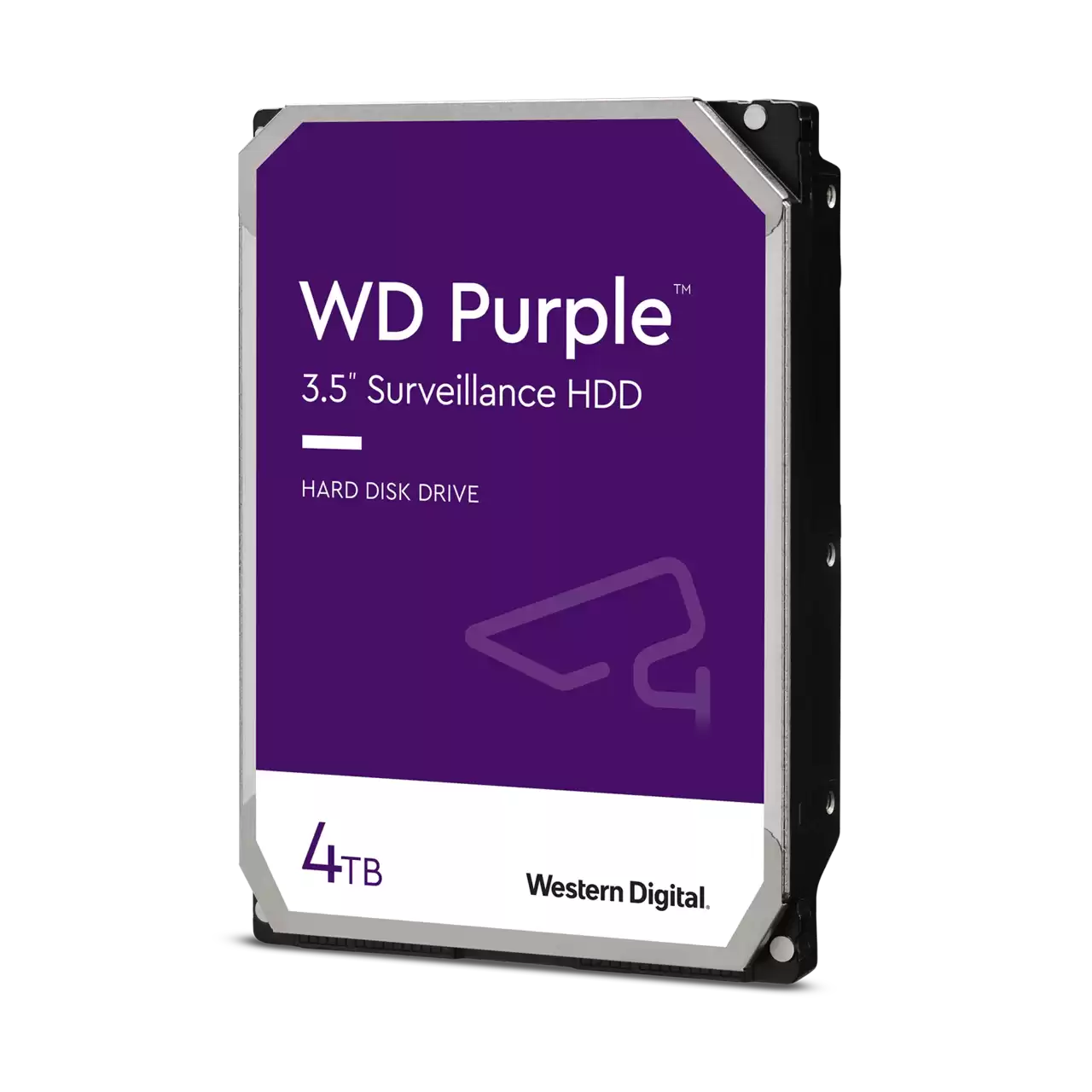 WD Purple Surveillance Hard Drive 4TB/HDD/3.5"/SATA/5400 RPM/3R | WD42PURZ