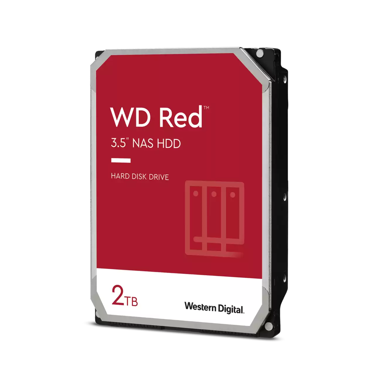 WD 2TB Red Plus SATA III Form Factor 3.5" Internal NAS HDD | WD20EFPX