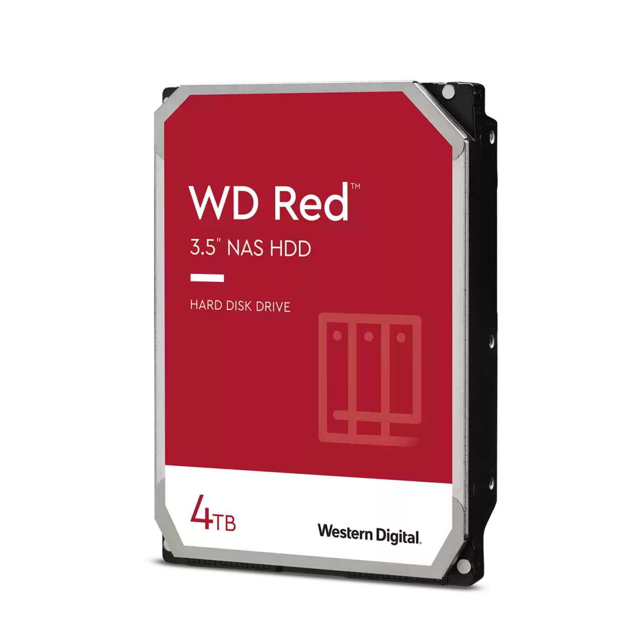 Western Digital WD Red Plus 4TB NAS Internal Hard Drive HDD - 5400 RPM Class, SATA 6 Gb/s, 256 MB Cache, Form Factor 3.5 Inch | WD40EFAX-WD40EFPX