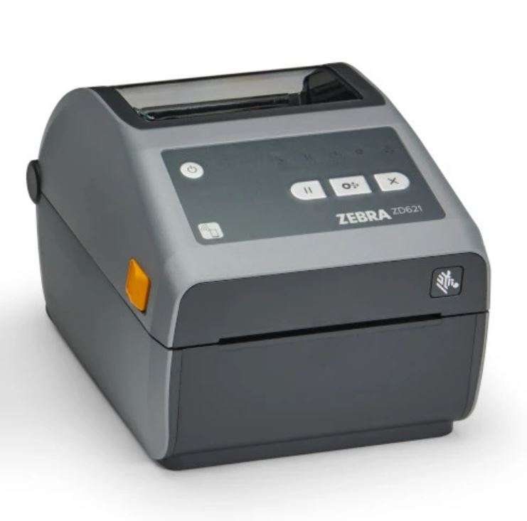 ZEBRA ZD621 Thermal Transfer Desktop Printer 300 dpi Print Width 4 inch USB Serial Ethernet Connectivity ZD6A043-301F00EZ,